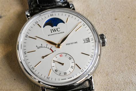 iwc portofino moonphase price|iwc portofino hand wound.